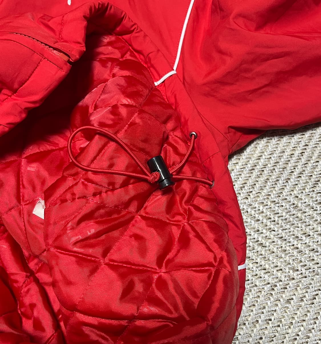 퓨마 푸마 오버핏 퀄링 안감 트랙 바람막이 자켓 점퍼 M 상품이미지8