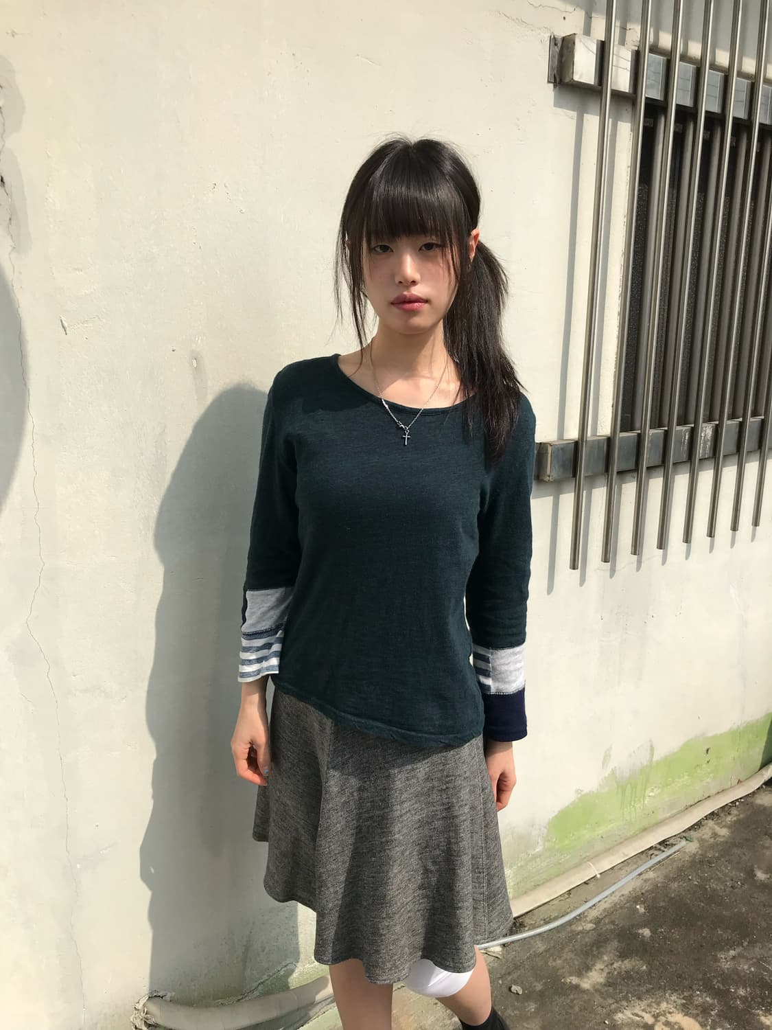 May-76 빈티지 패치워크 티 상품이미지1