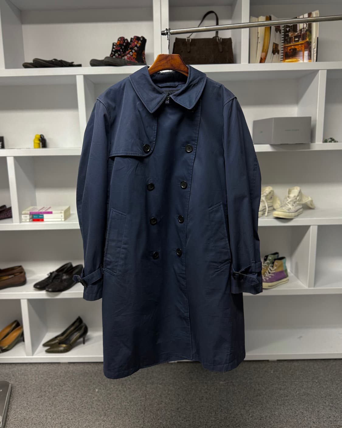 green label relaxing 트렌치 코트 상품이미지1