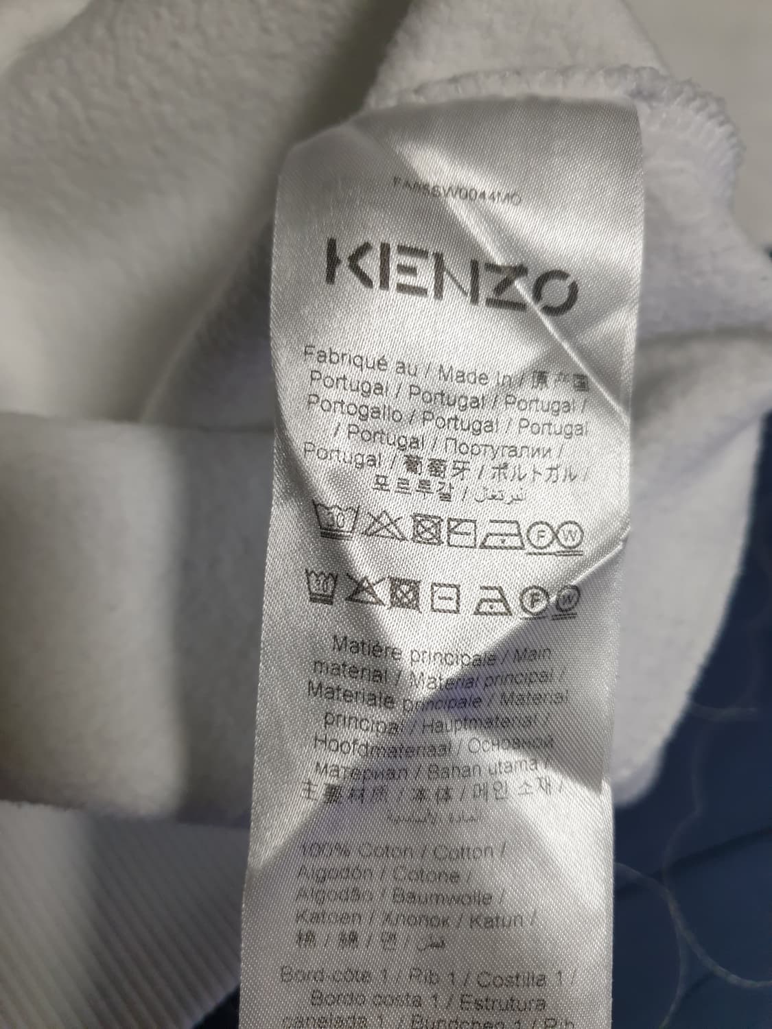 (해외발매) 겐조 20FW 레터링 자수로고 크루넥 기모맨투맨 (M) 상품이미지5