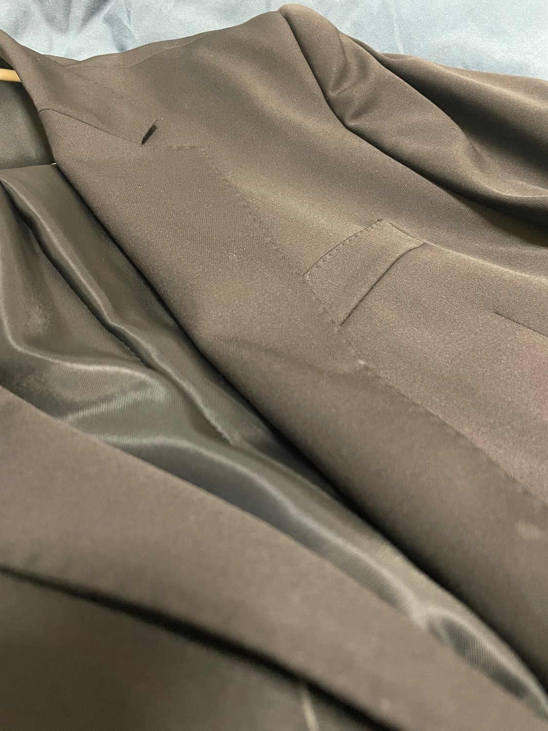 솔리드옴므 블랙 블레이저 54사이즈 상품이미지5