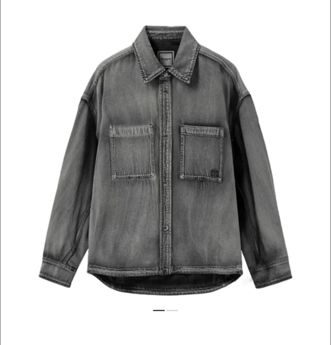 25ss우영미 그레이데님셔츠 48 상품이미지1
