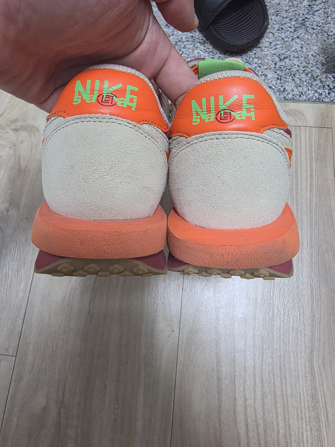 나이키 사카이 오렌지 255사이즈 상품이미지3