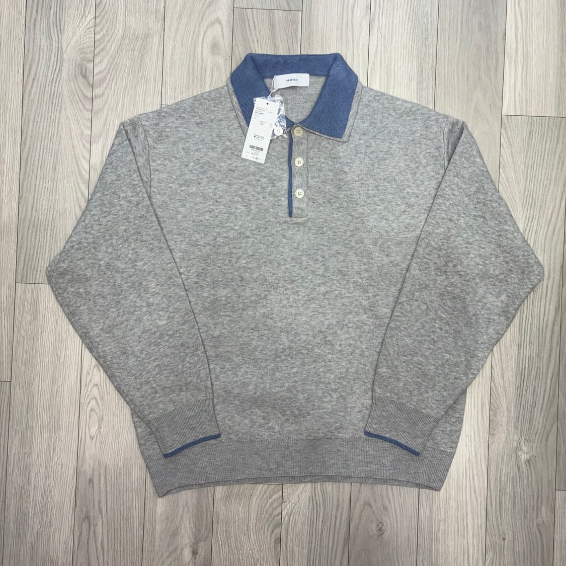 일본 레이지블루 카라니트 상품이미지1