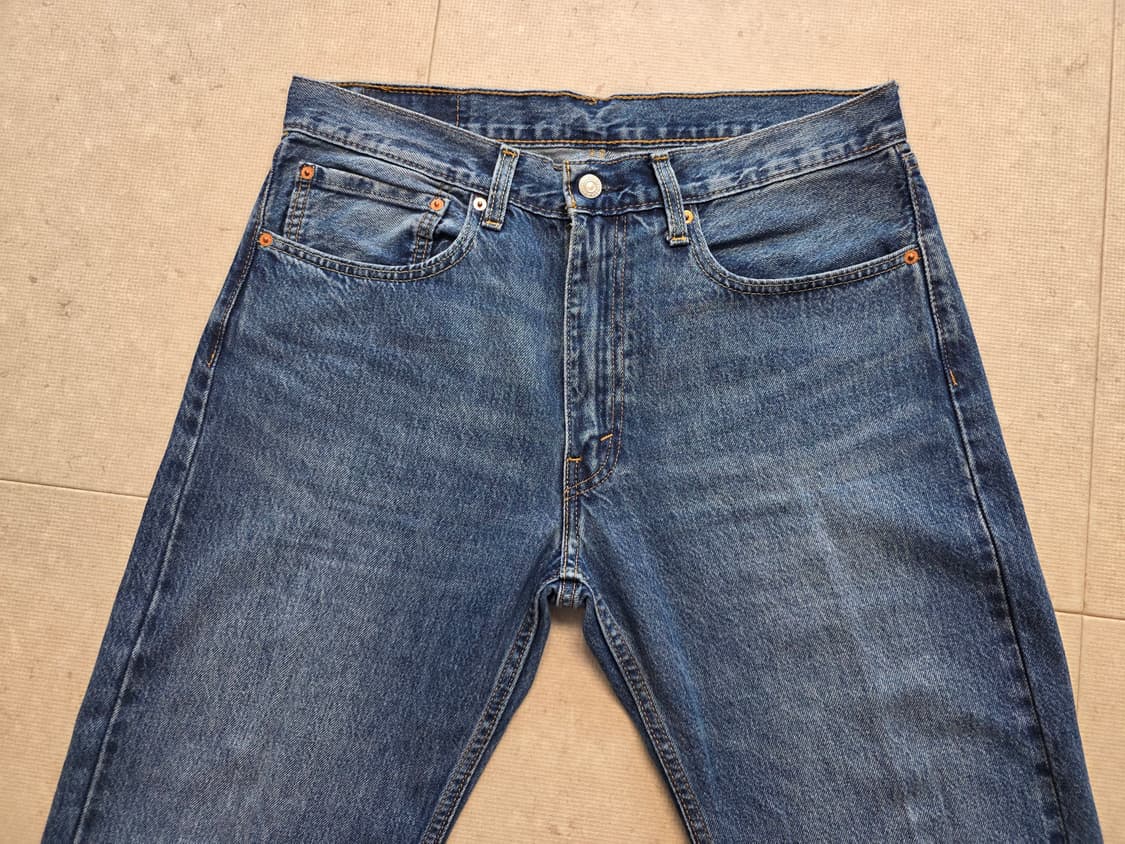 리바이스 555 릴렉스 스트레이트 중청 34/32 팔아요 상품이미지3
