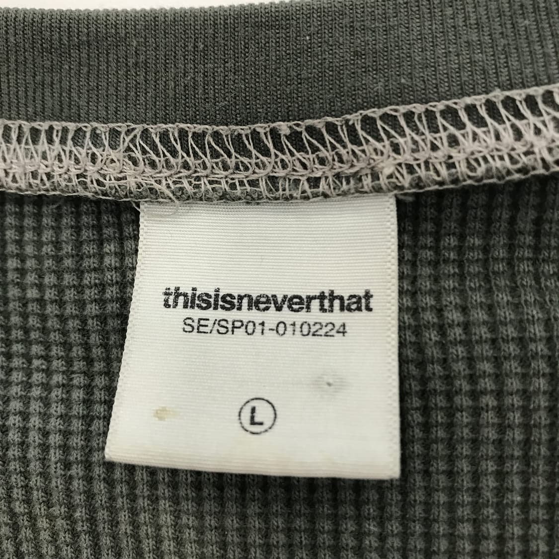 디스이즈네버댓 타이다이 와플슬리브 [L] 상품이미지5