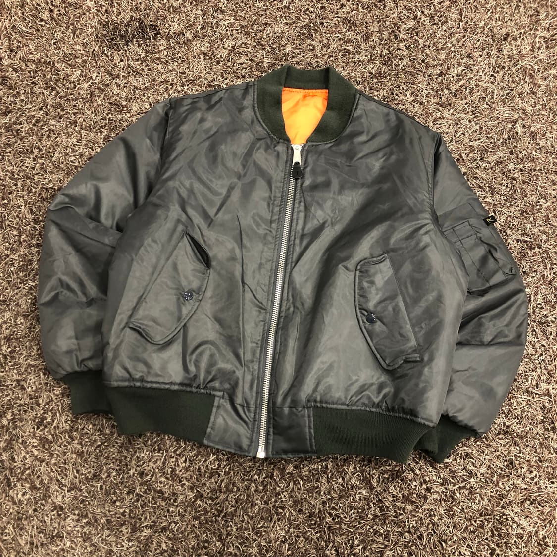 로스코 리버시블 나일론 봄버 MA-1 플라이트 항공 점퍼 상품이미지1