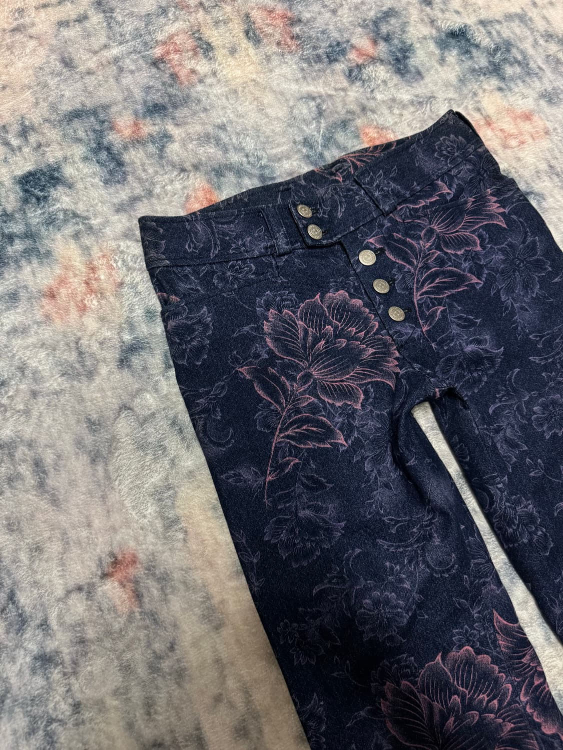 Tornado mart 00s archive dark floral bel 상품이미지3
