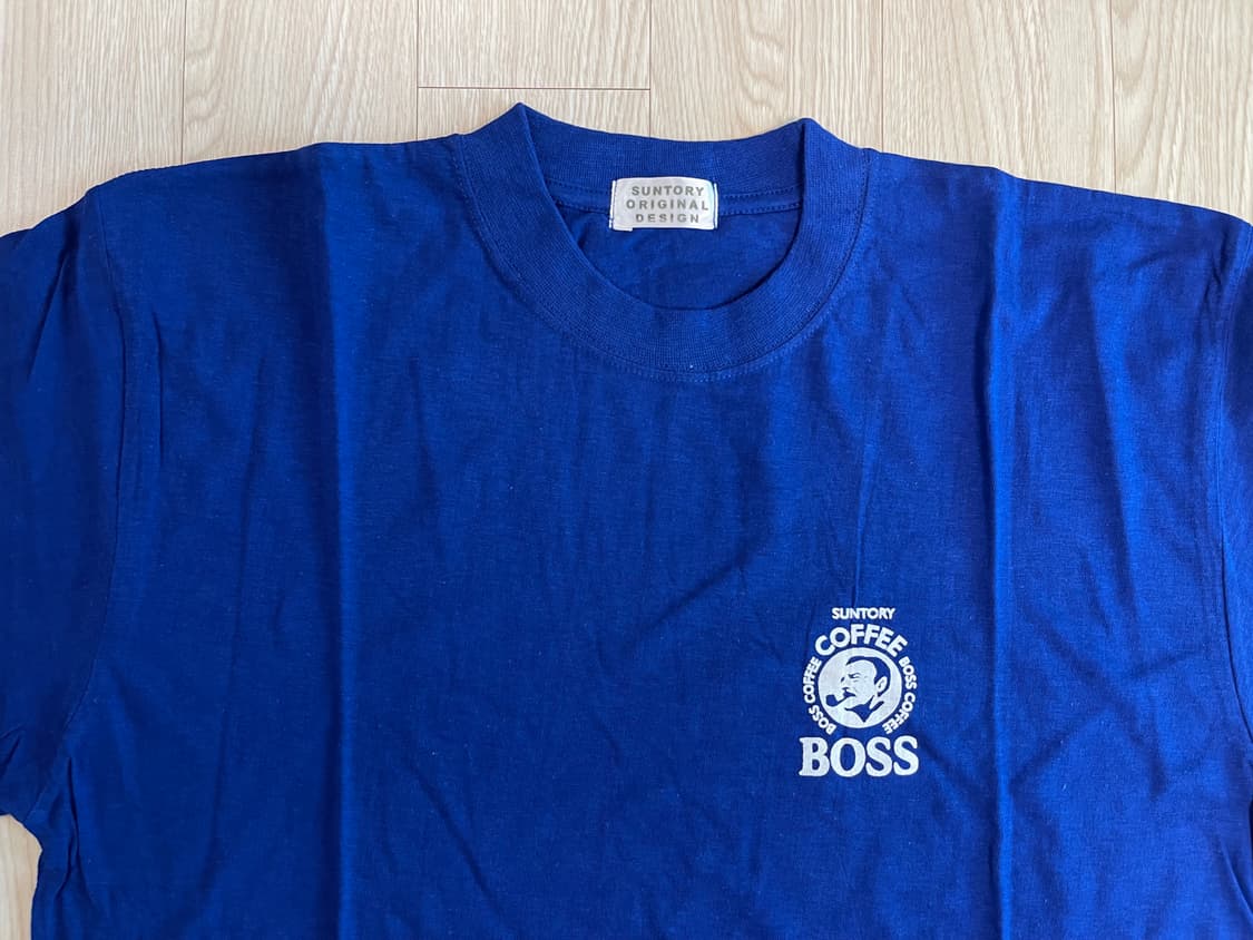 선토리 보스 커피 티셔츠 빈티지 90s Boss Coffee 상품이미지2