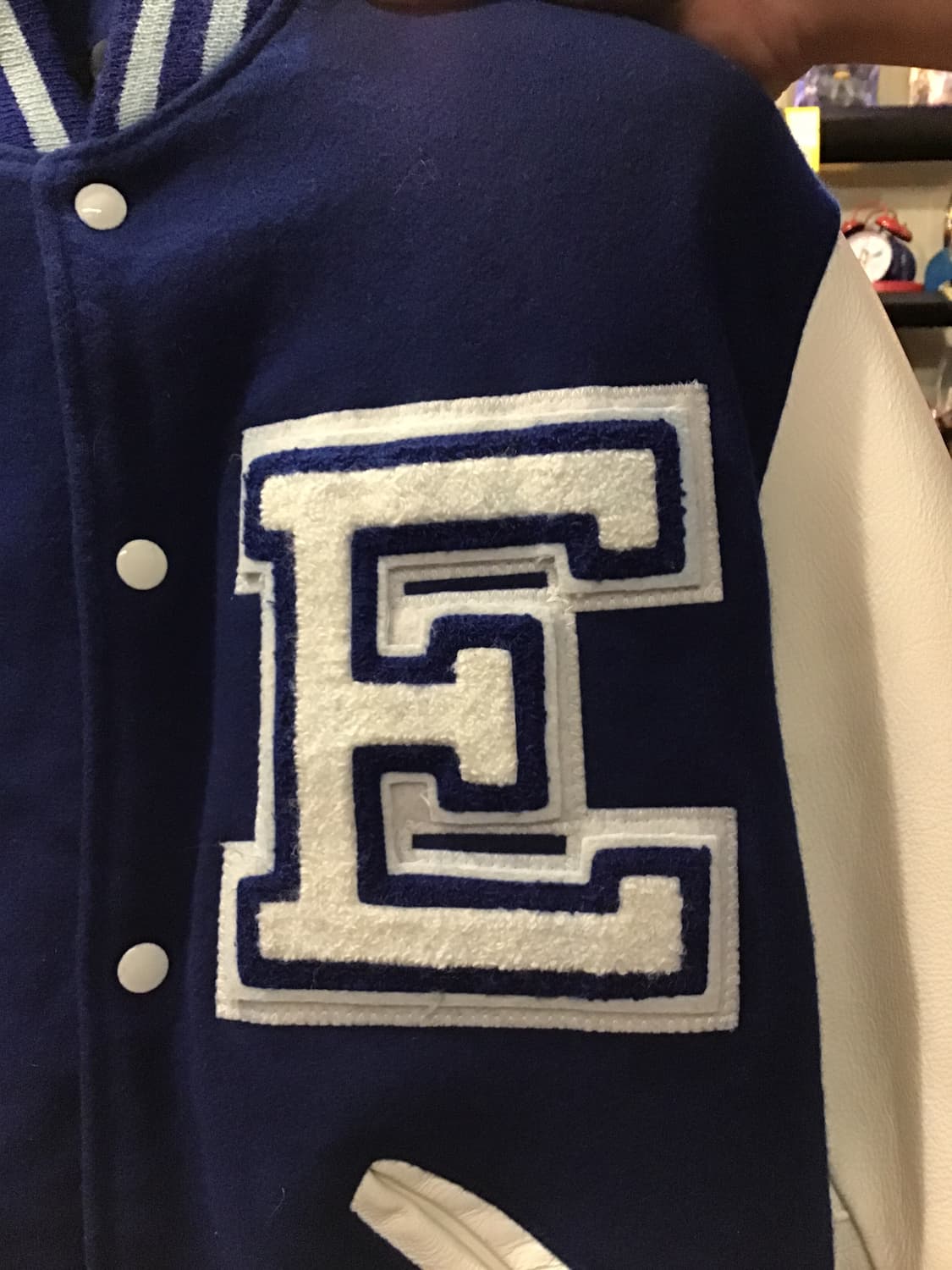 USA vintage 누빔 바시티 자켓  상품이미지2