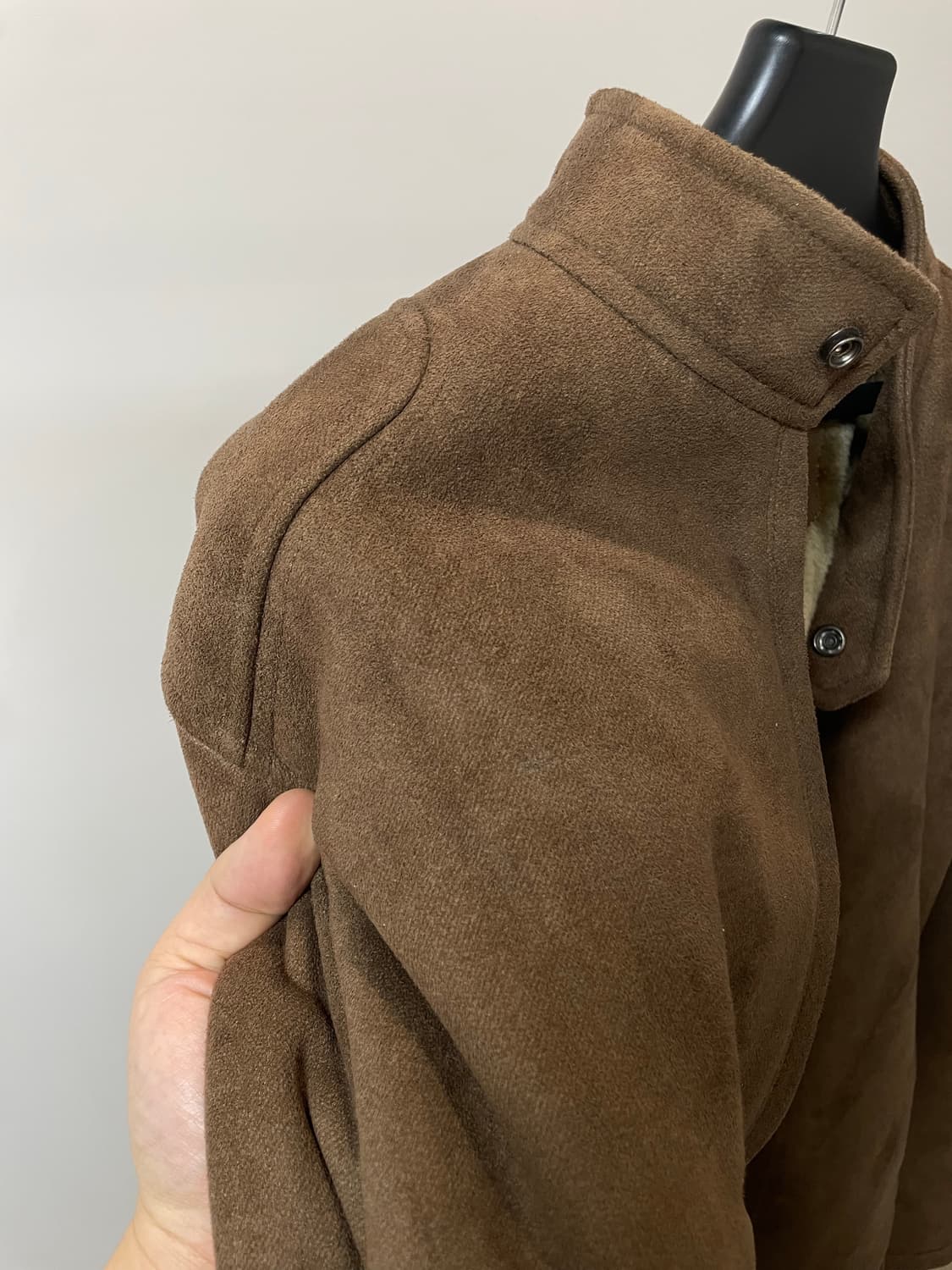 (M) Hangten 헹텐 스웨이드 시어링 자켓 상품이미지8