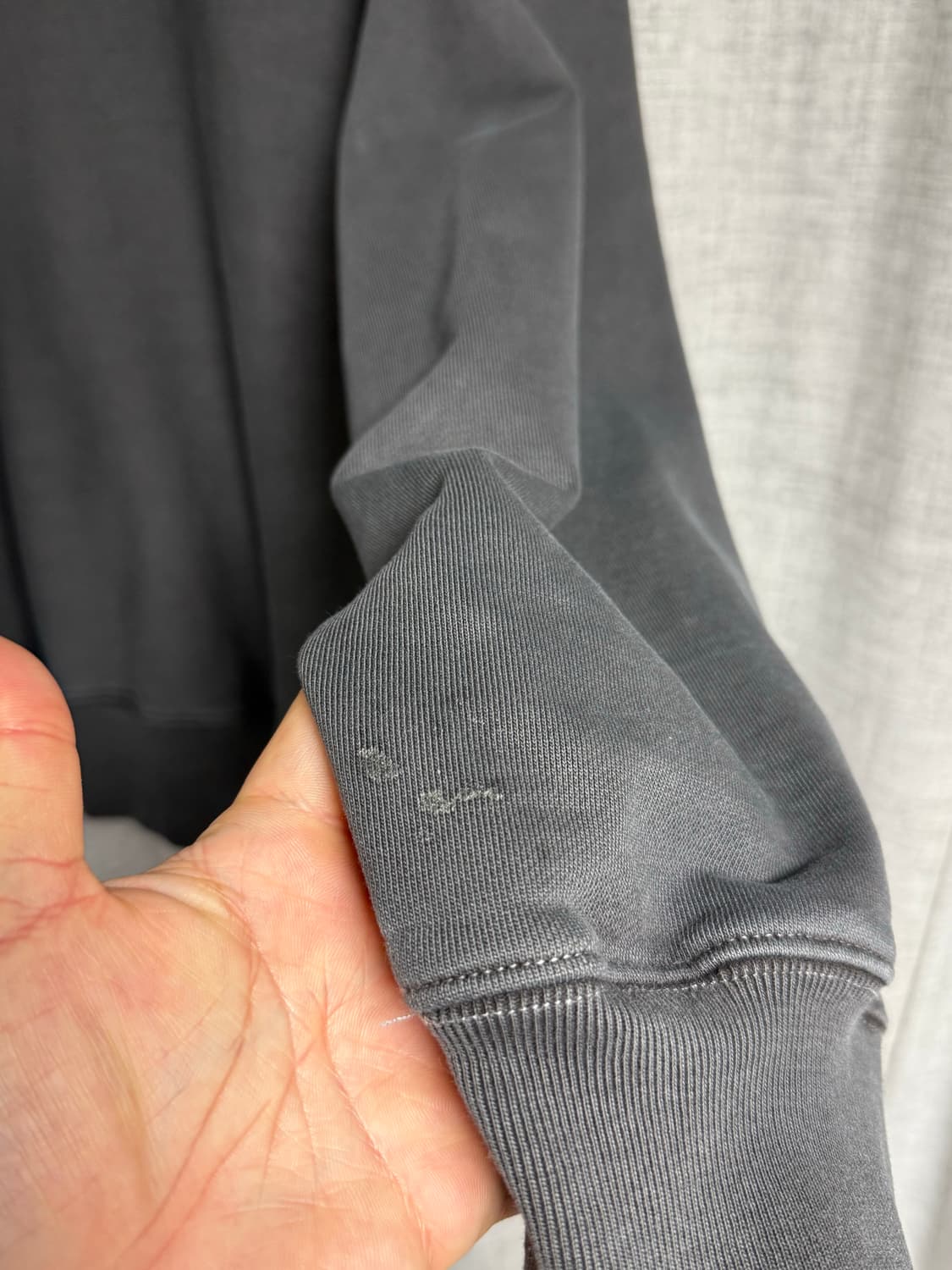 노이스 피그먼트 하프집업 스웻셔츠 F 상품이미지7