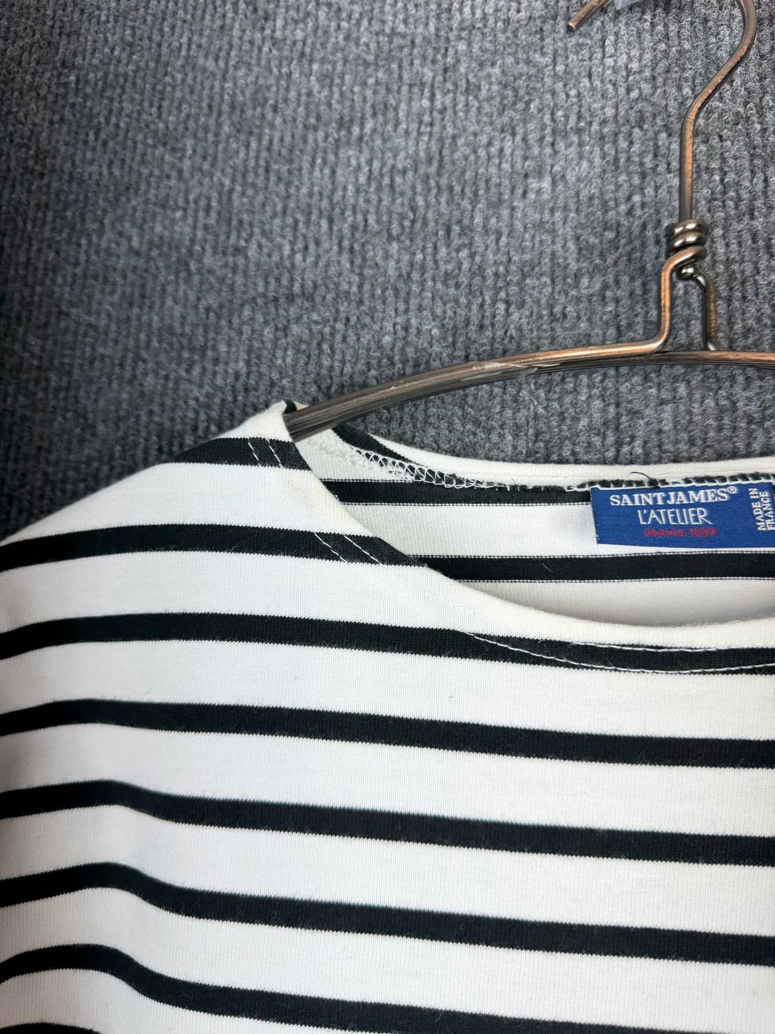 세인트제임스 암패치 보더 슬리브 상품이미지5