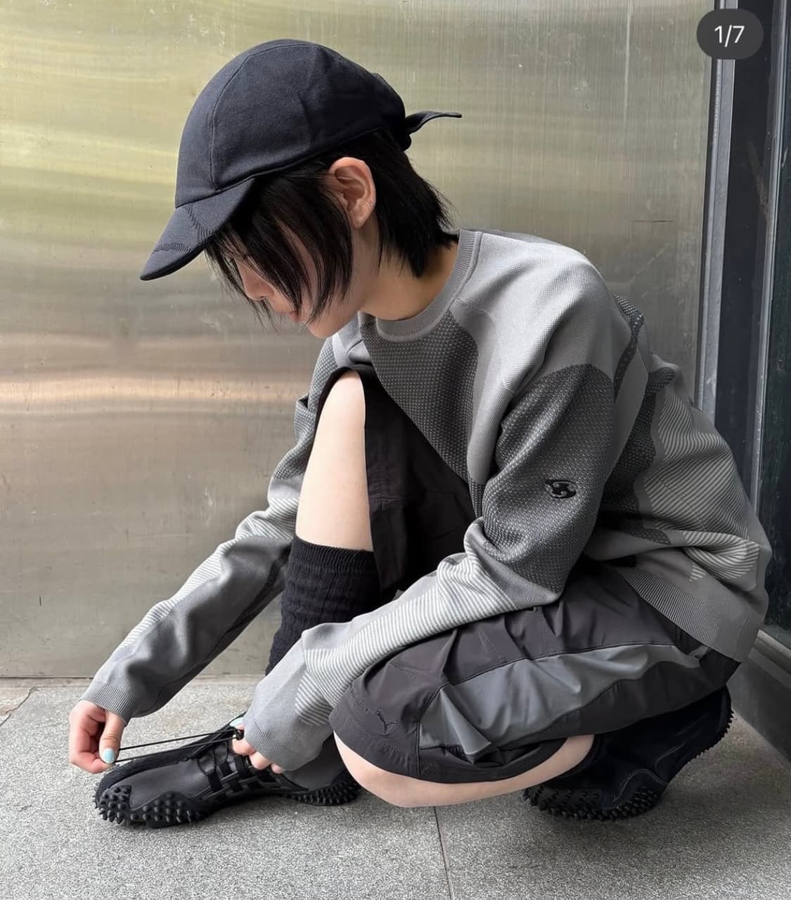 산산기어 푸마 니트 롱슬리브 s 상품이미지2