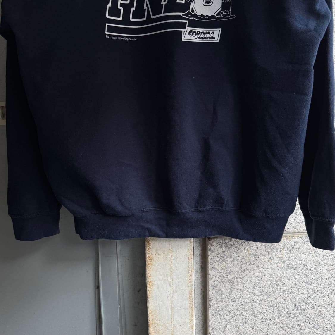 VTG JPN FNLU 스케이트 보드 로고 후드티 상품이미지6