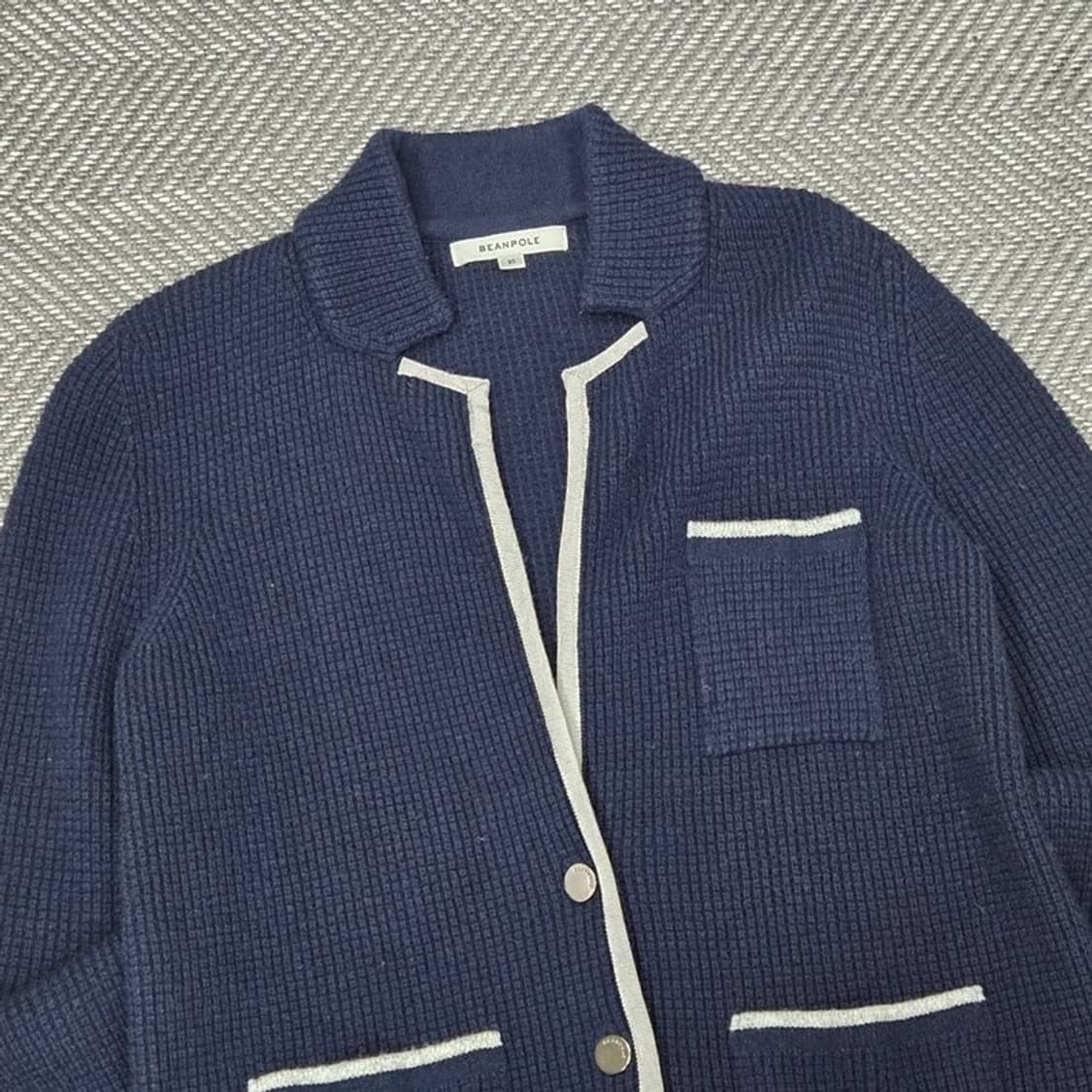 빈폴 바인딩 니트 가디건 v1376 상품이미지3