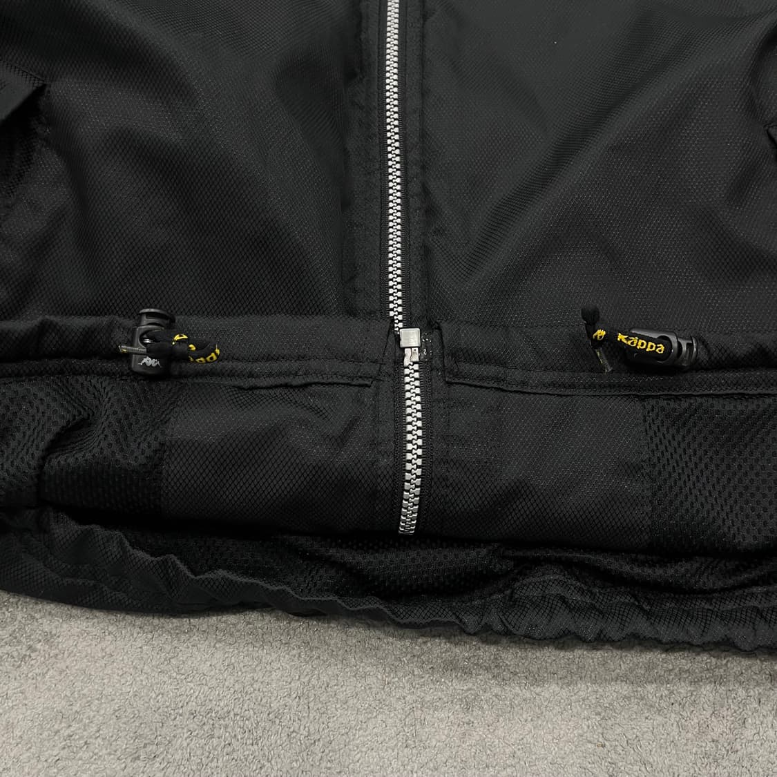 XL 카파 올드스쿨 블랙 바람막이 자켓 상품이미지4