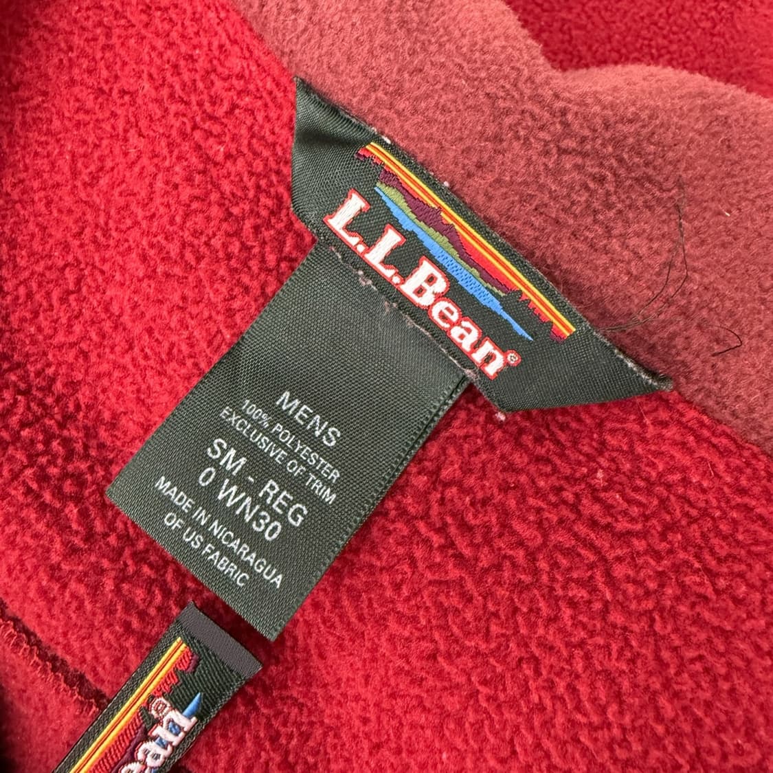 엘엘빈 반집업 플리스 r1948 상품이미지6