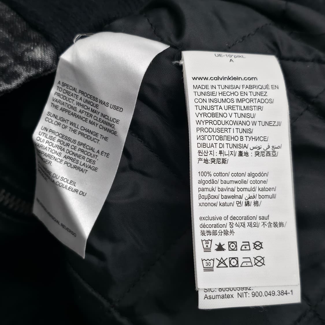 [L] CK 캘빈클라인 블랙 데님 자켓 상품이미지7