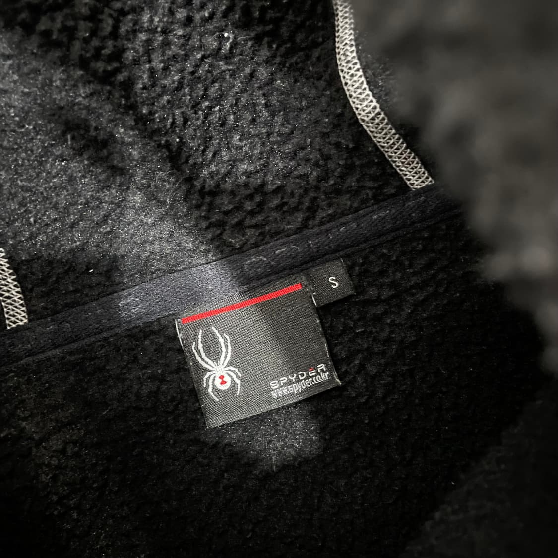 스파이더 US 스키 팀 후드집업 상품이미지2