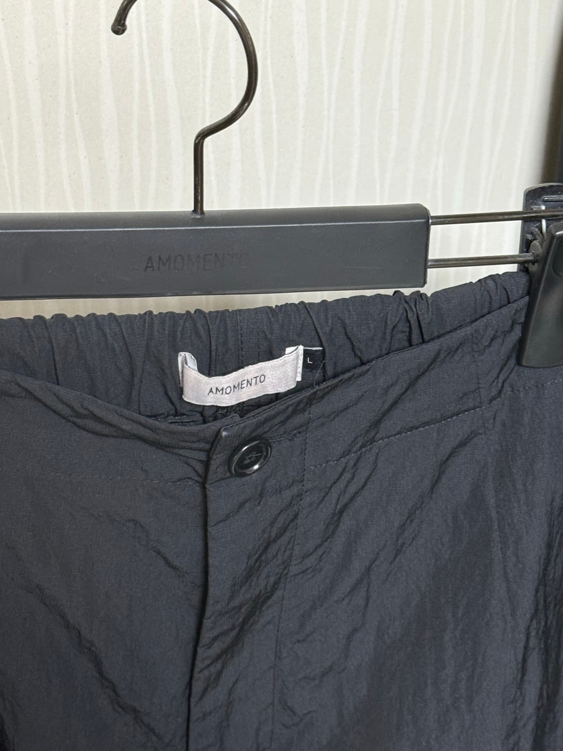 amomento-ripstop fatigue pants black L 상품이미지3