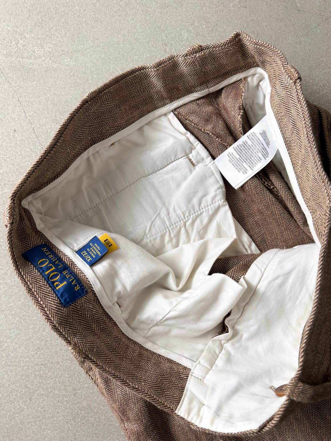 Polo Ralph Lauren Herringbone Trousers 상품이미지7