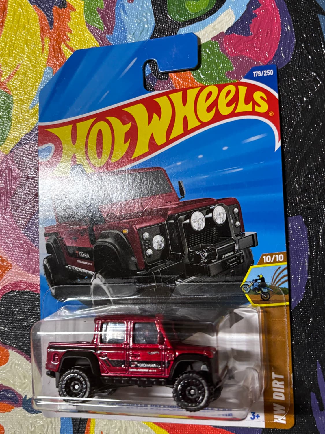 미개봉) 랜드로버 디펜더 더블 캡 핫휠 다이캐스트 인테리어 소품 상품이미지2