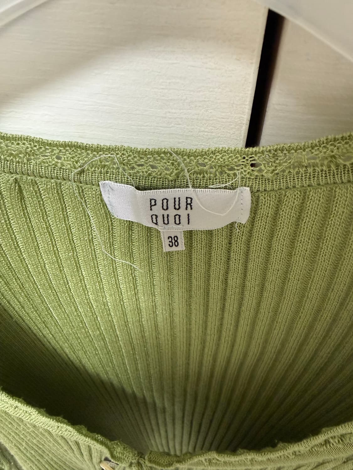 빈티지 초록 가디건 상품이미지3