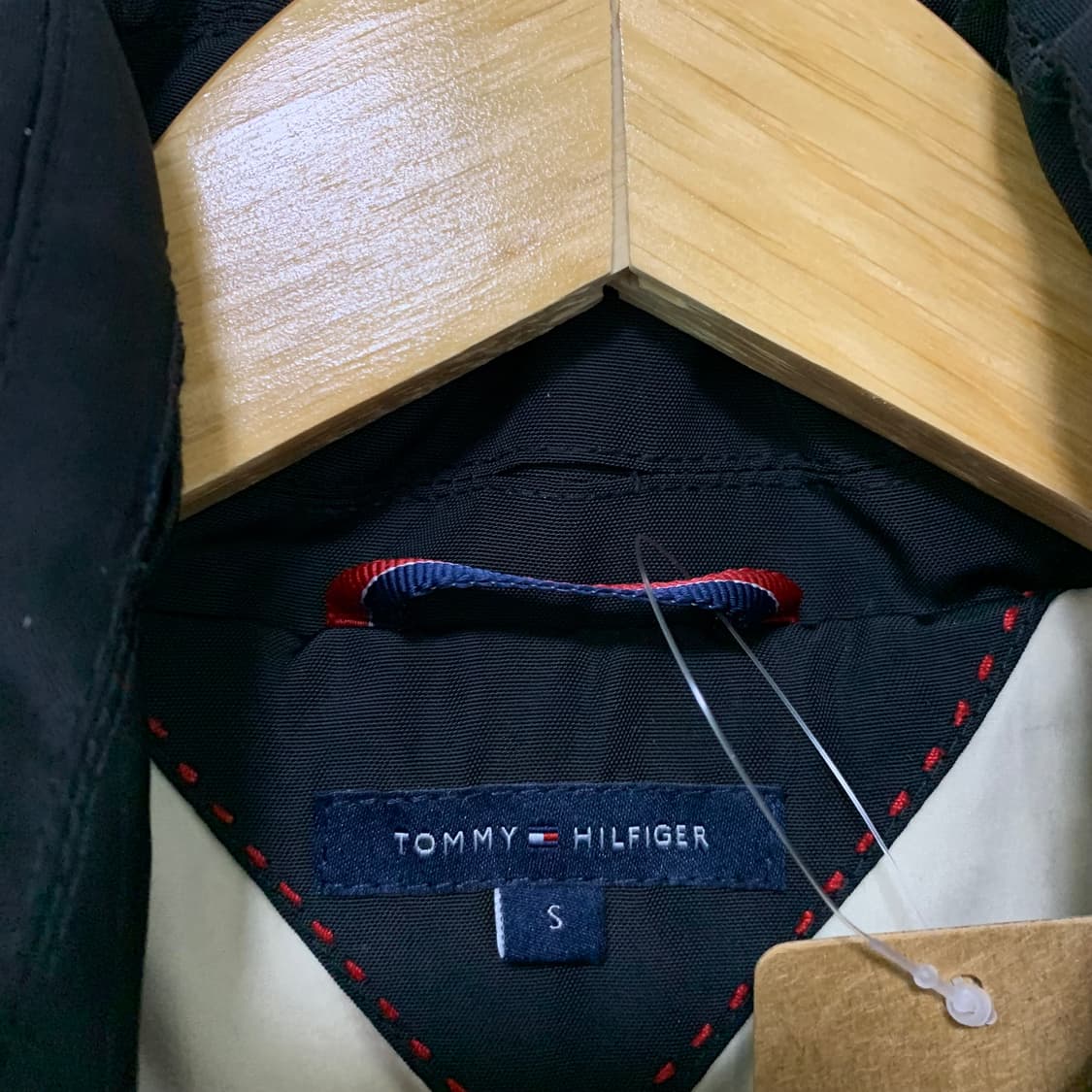 타미힐피거 빈티지 블랙 롱 버튼 패딩 점퍼 자켓 여성 S 상품이미지6