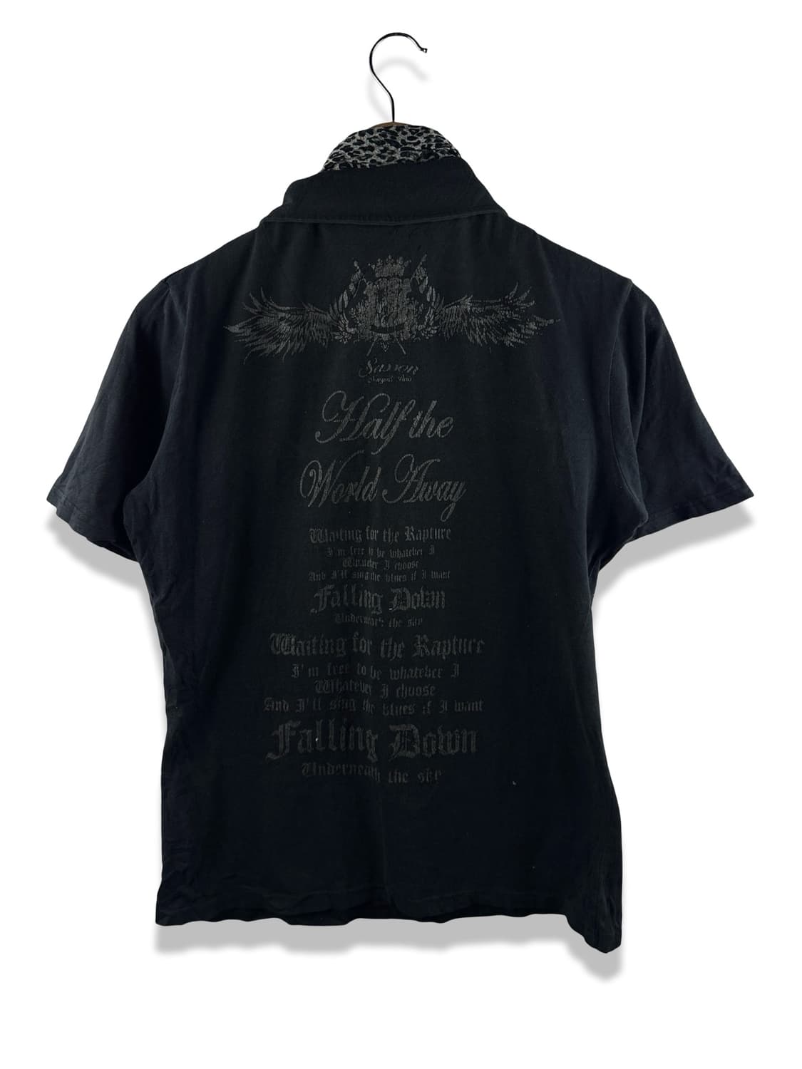 JPN Y2K 레오파드 레이어링 슬리브1819 상품이미지2