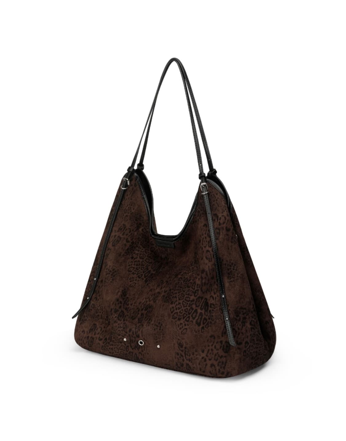 (1회사용)레오파드 쇼퍼 드롭 숄더백 상품이미지1
