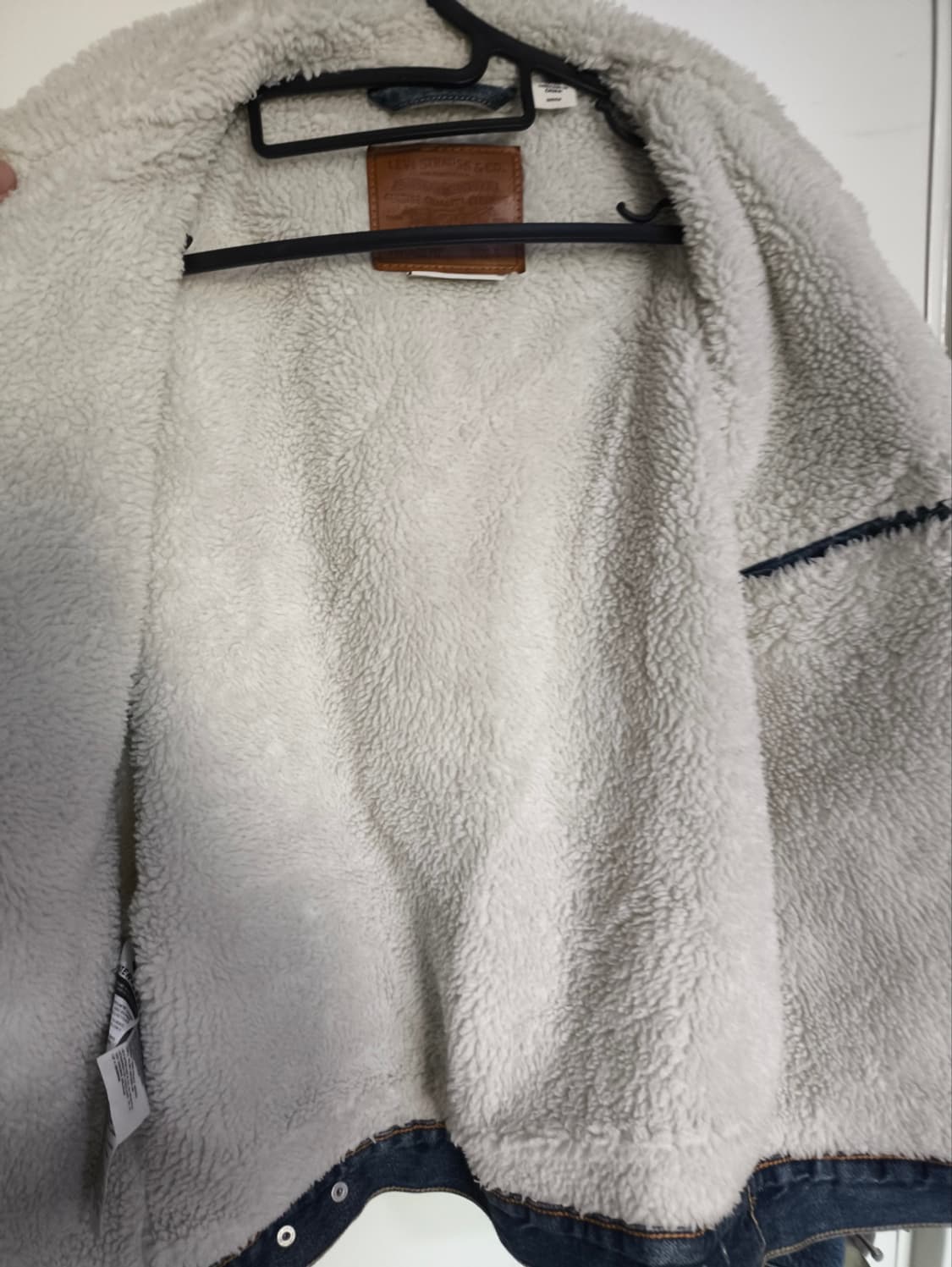 90 리바이스 양털 쉐르파 데님자켓 상품이미지6