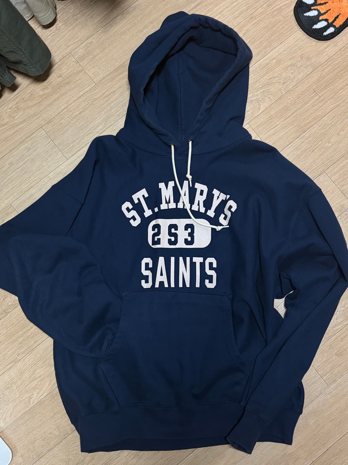 아웃스탠딩 후드 네이비 L 상품이미지1