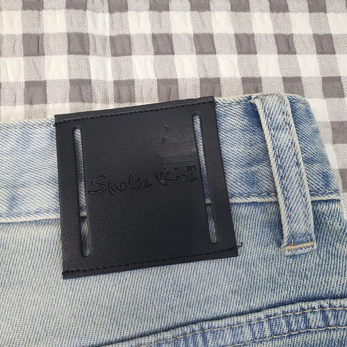 스모크라이즈 부츠컷 스판 청바지 남자30 상품이미지6