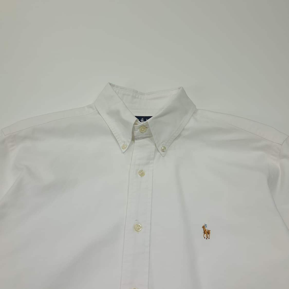 CL770 XL 폴로 90s 옥스포드 화이트 셔츠 남방 상품이미지2