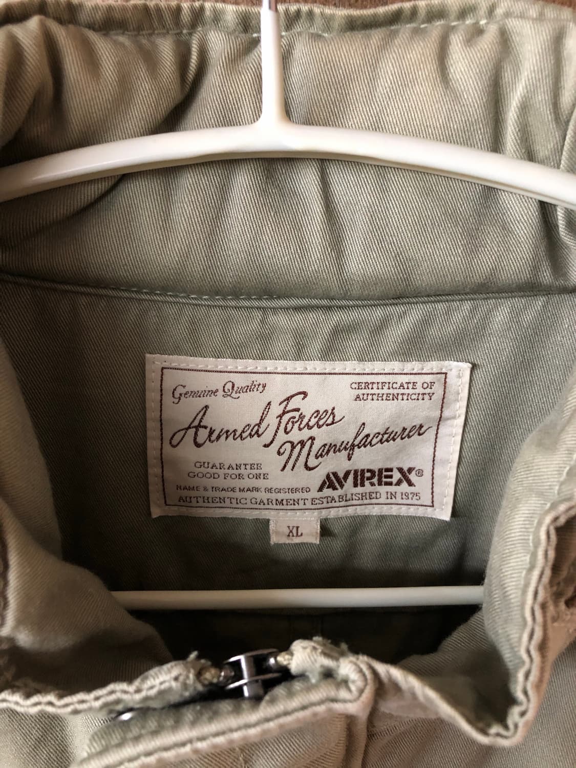 Avirex 밀리터리 자켓 XL 상품이미지3
