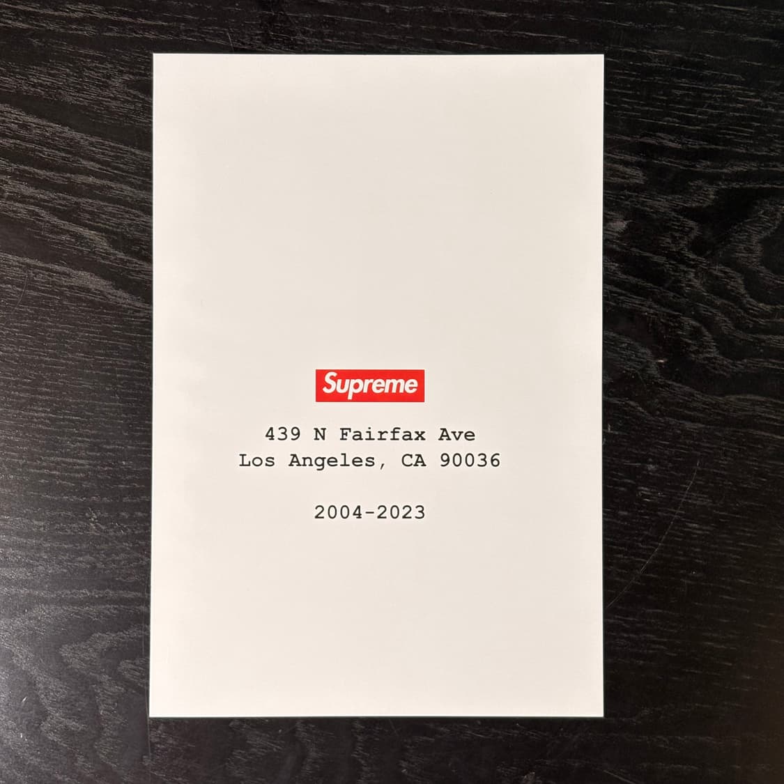 슈프림 포스터 액자 Supreme 정품 상품이미지2