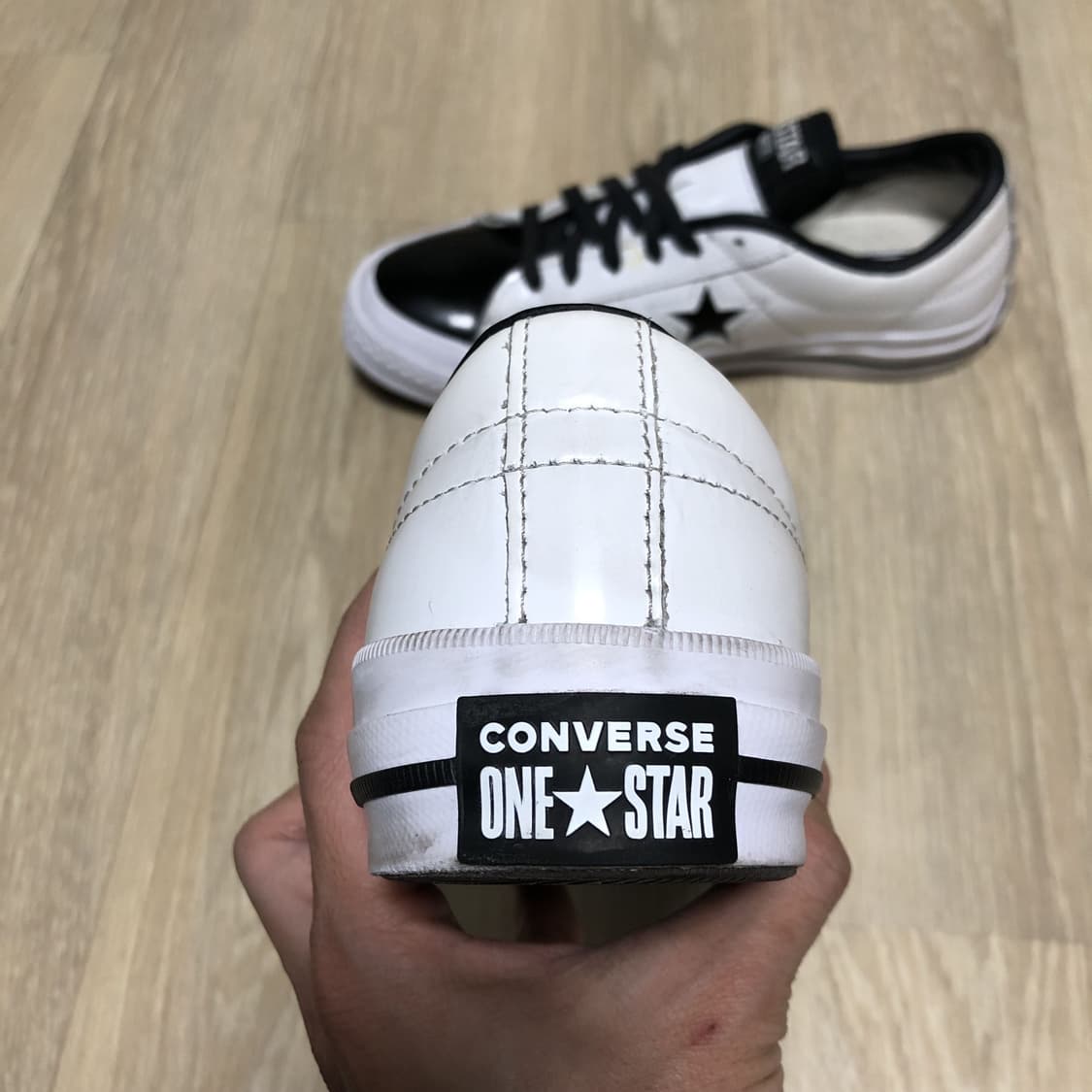 (230) 컨버스 CONVERSE 원스타 레더 한별 화이트 상품이미지7