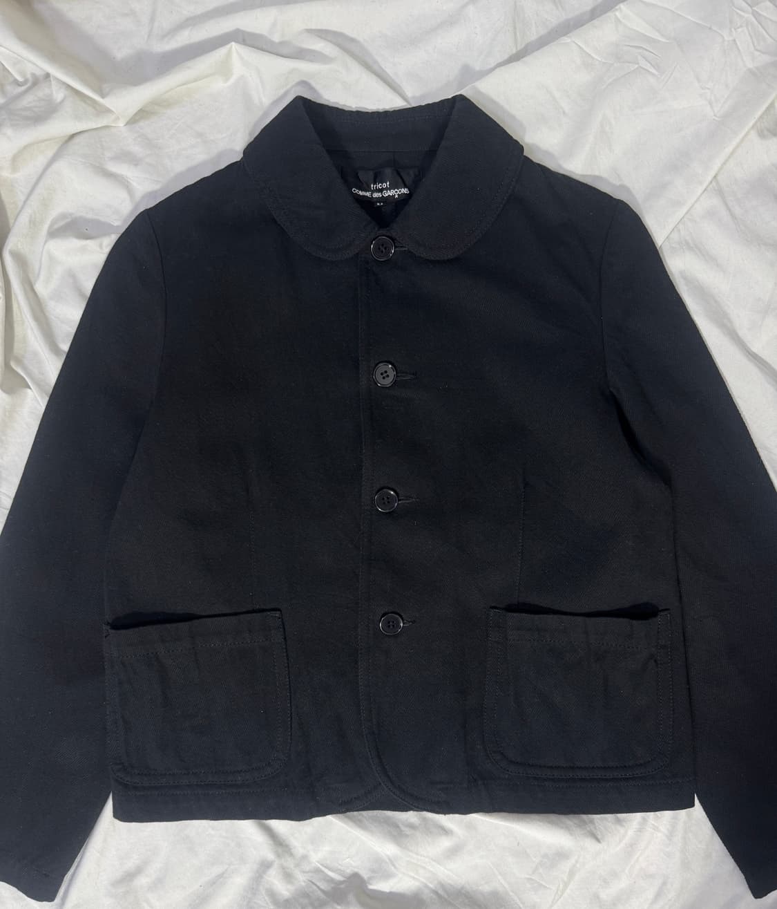 AD2003 꼼데가르송 트리콧 트윌 코튼 자켓 상품이미지5