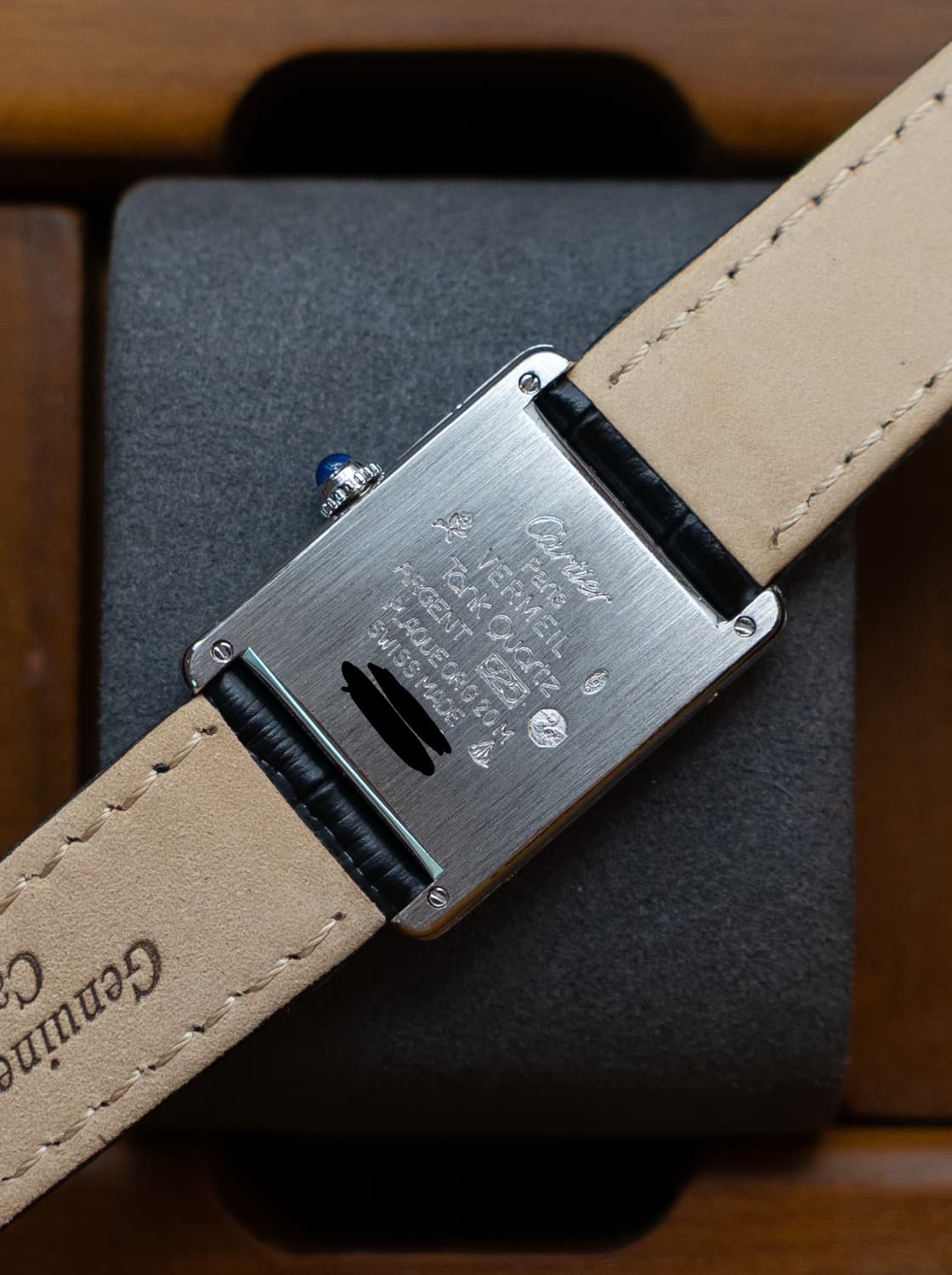 까르띠에 머스트 탱크 lm 쿼츠 시계 상품이미지2