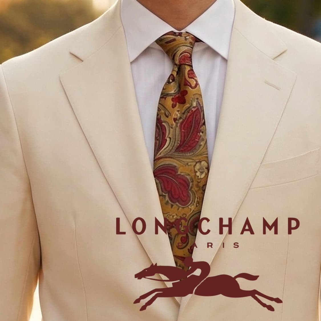 롱샴 실크 브라운 페이즐리 패턴 넥타이 9.2cm A+등급 E768
 상품이미지1