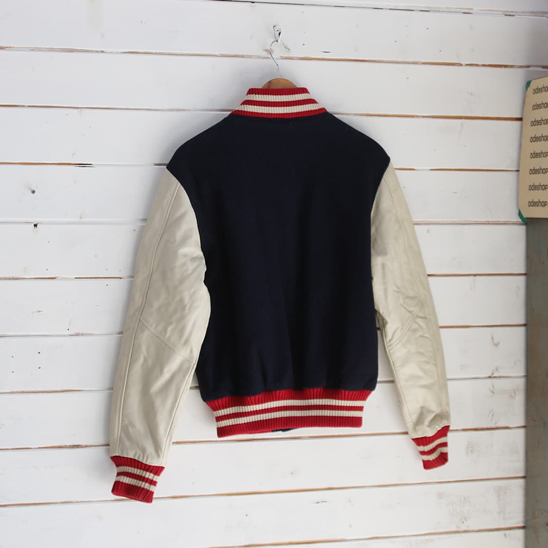 (착용컷) FRANKLIN MARSHALL 바시티 자켓 (남성용 98) 상품이미지2