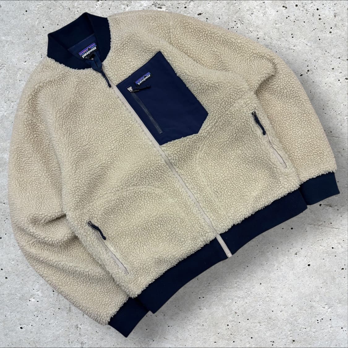 [M] 파타고니아 레트로X 플리스 자켓 아이보리 B455 상품이미지1