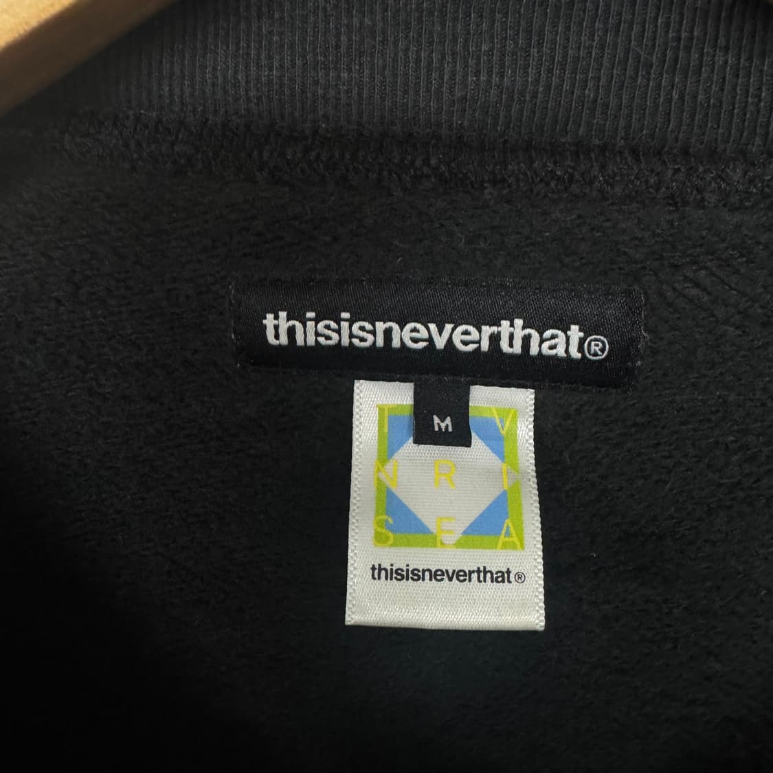 디스이즈네버댓 백로고 맨투맨  상품이미지5