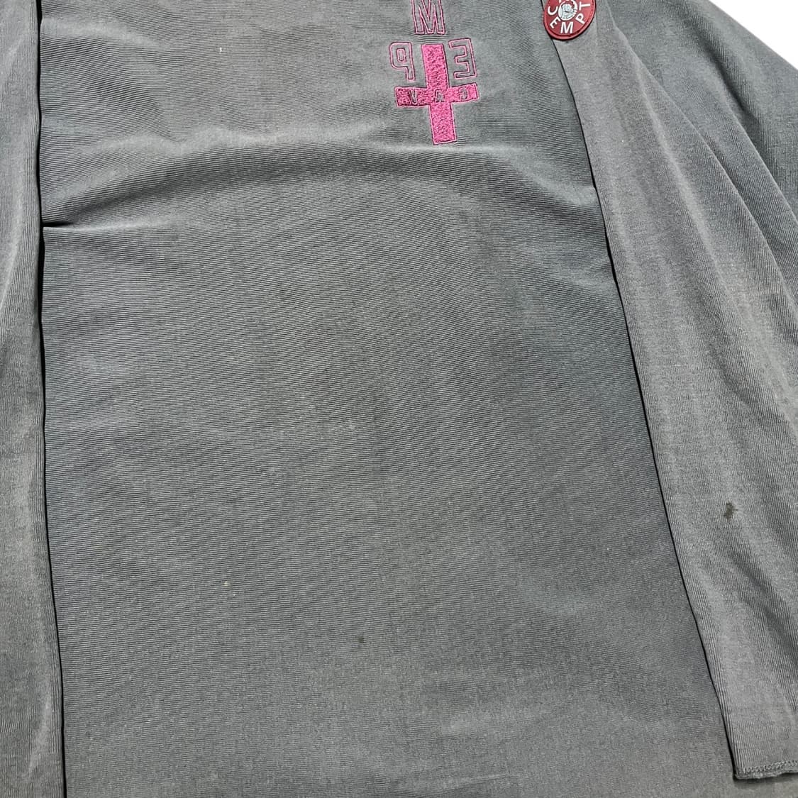 카브엠트 차콜 프린팅 빈티지 롱슬리브  상품이미지3