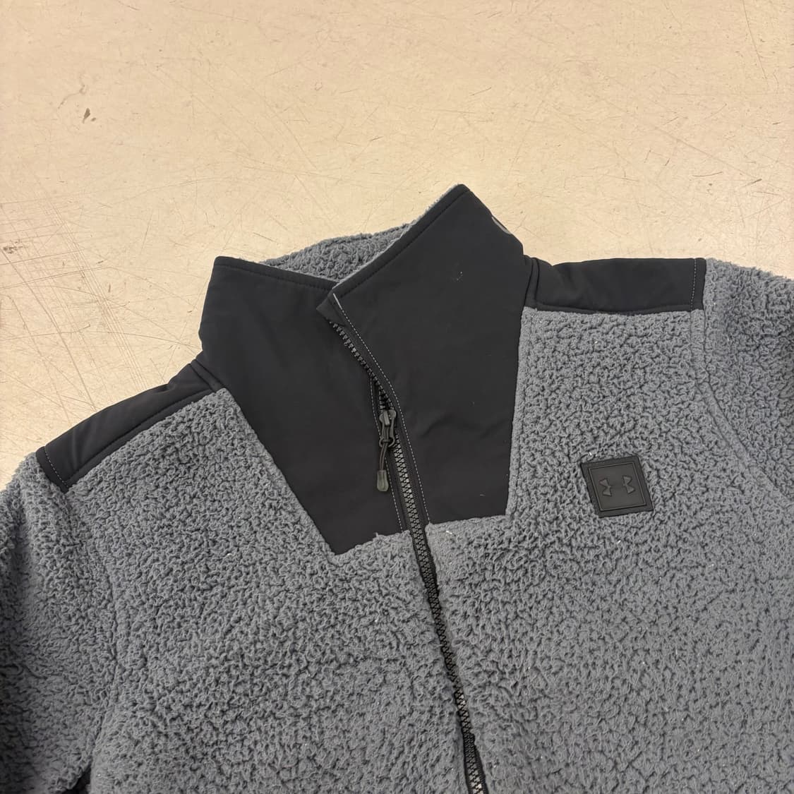 언더아머 컬러블럭 플리스 집업 상품이미지2