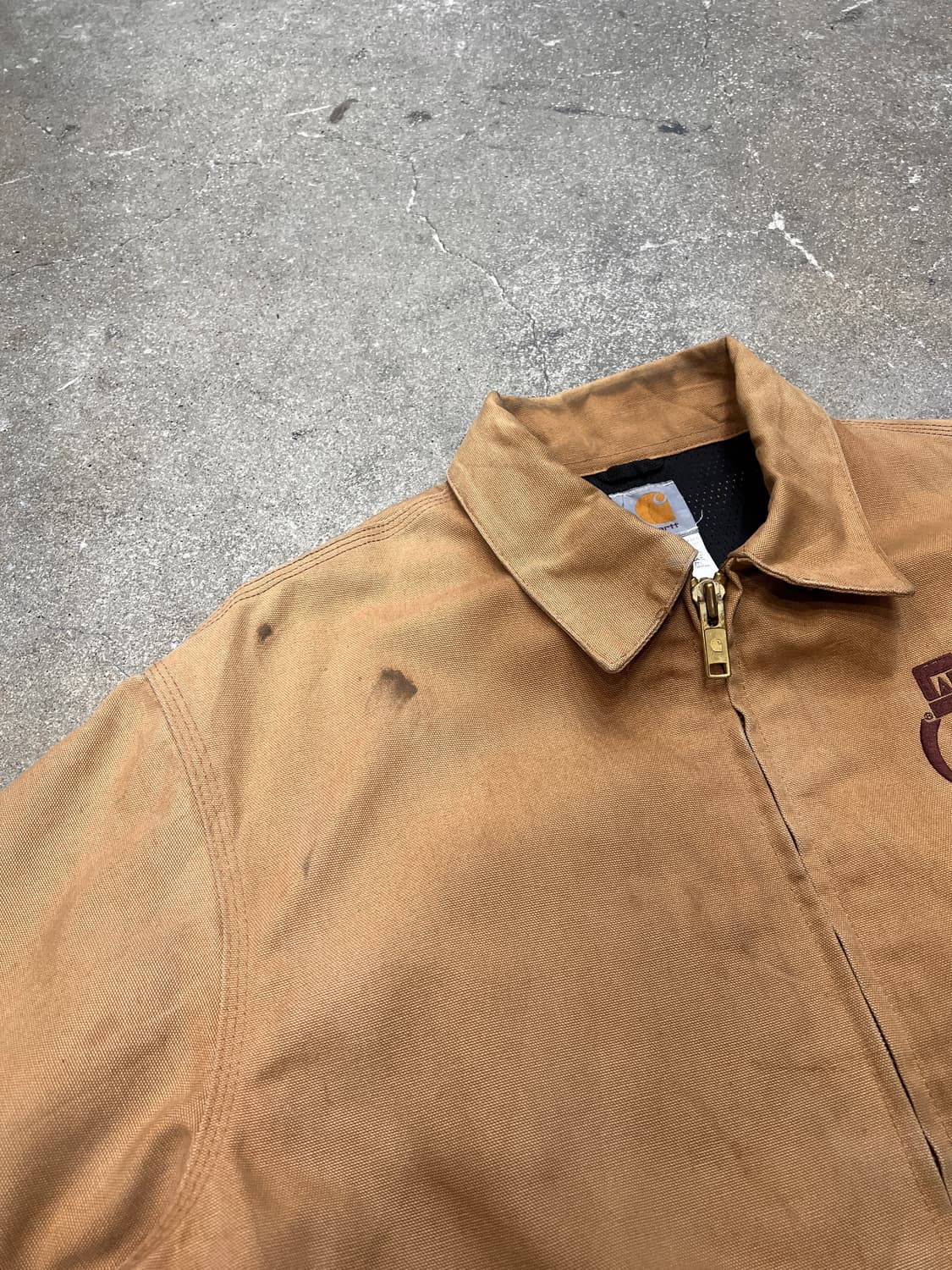 00‘s 칼하트 빈티지 J98 BRN 썬페이드 액티브 자켓 상품이미지4