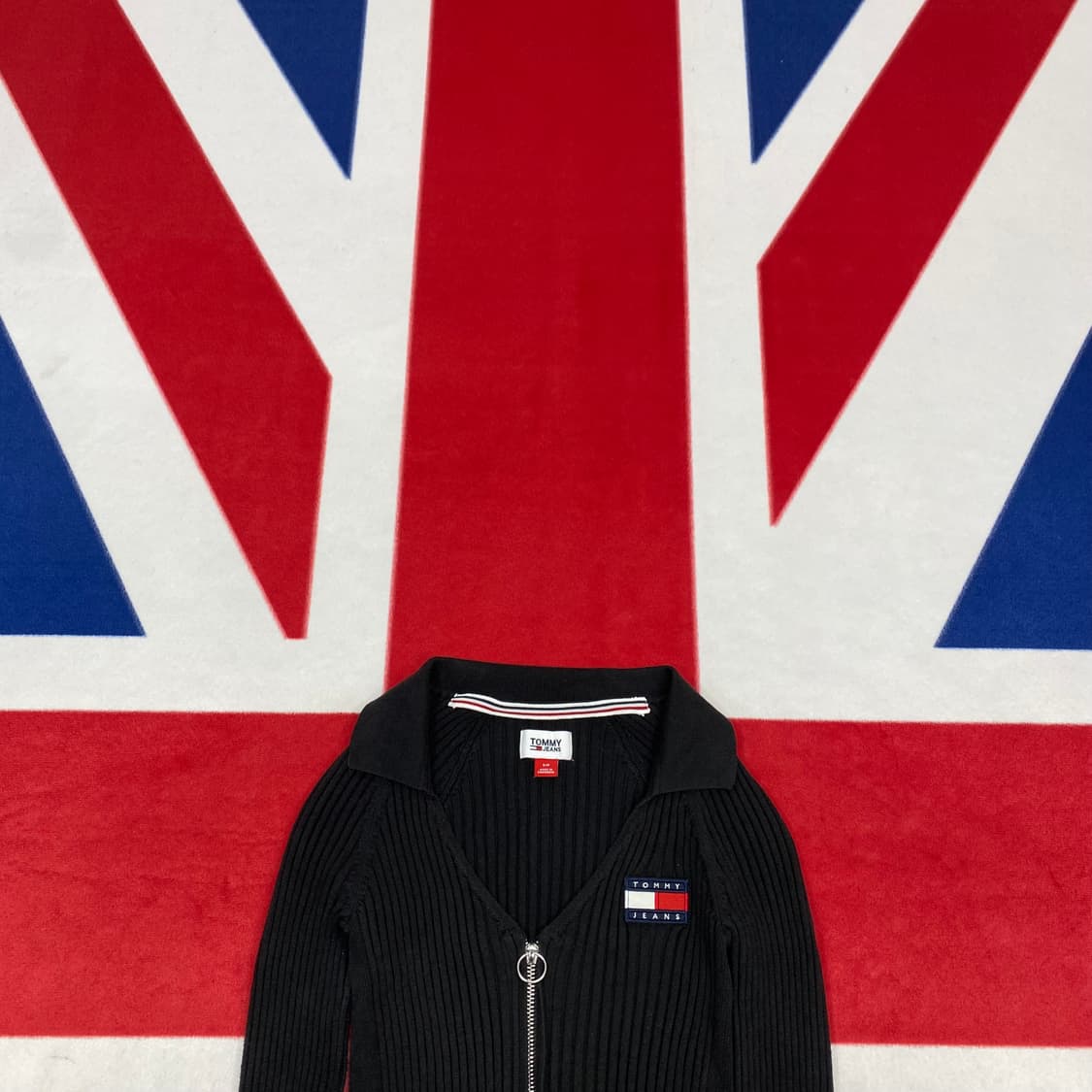 타미 딱붙핏 골지니트집업 여성 S  상품이미지2