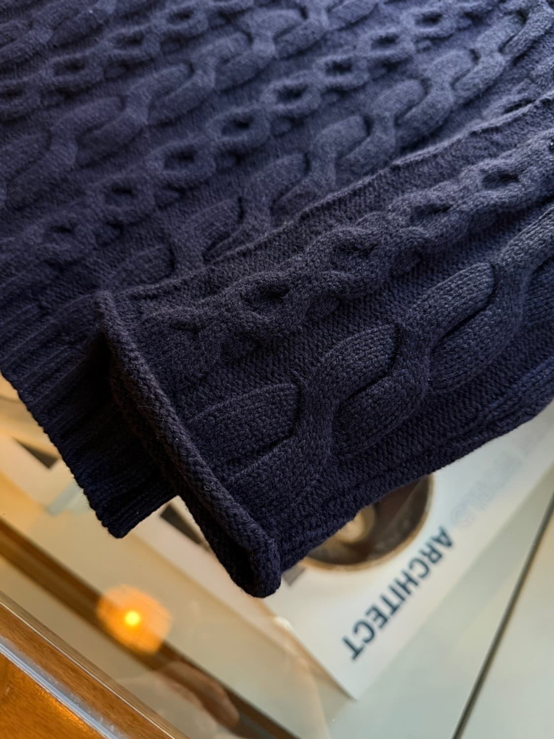 유나이티드 애로우 램스울 니트 슬림100 상품이미지10