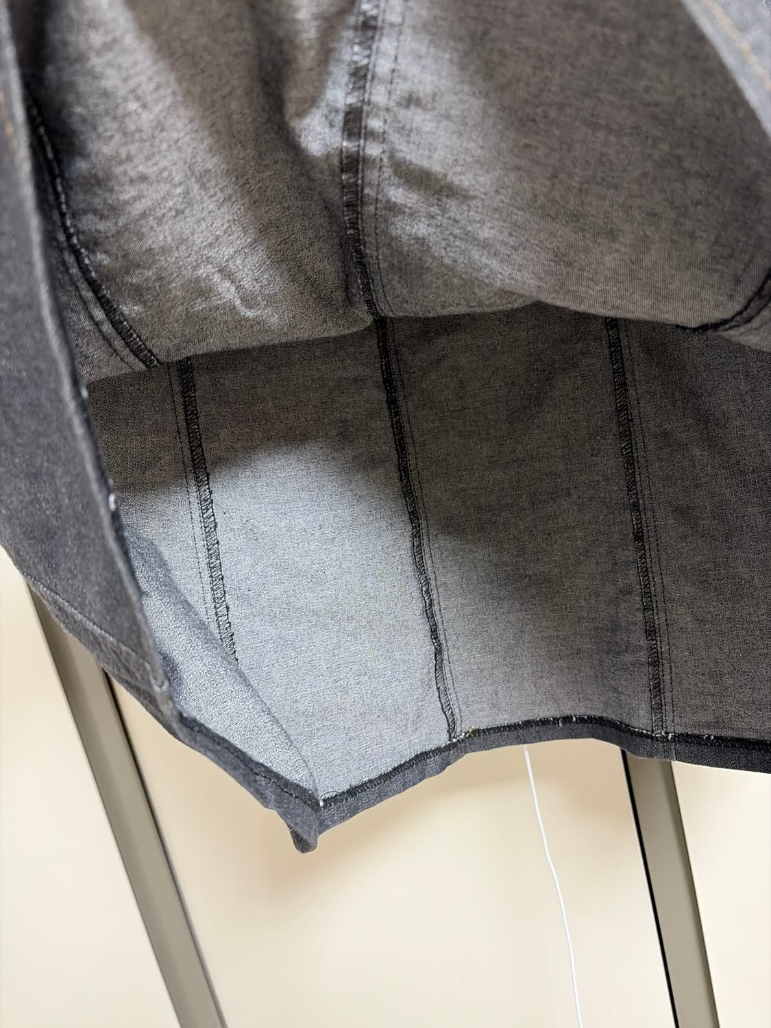 일본 빈티지 데님 스커트 상품이미지4